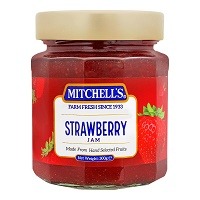 Mitchells Strawberry Jam 340gm
